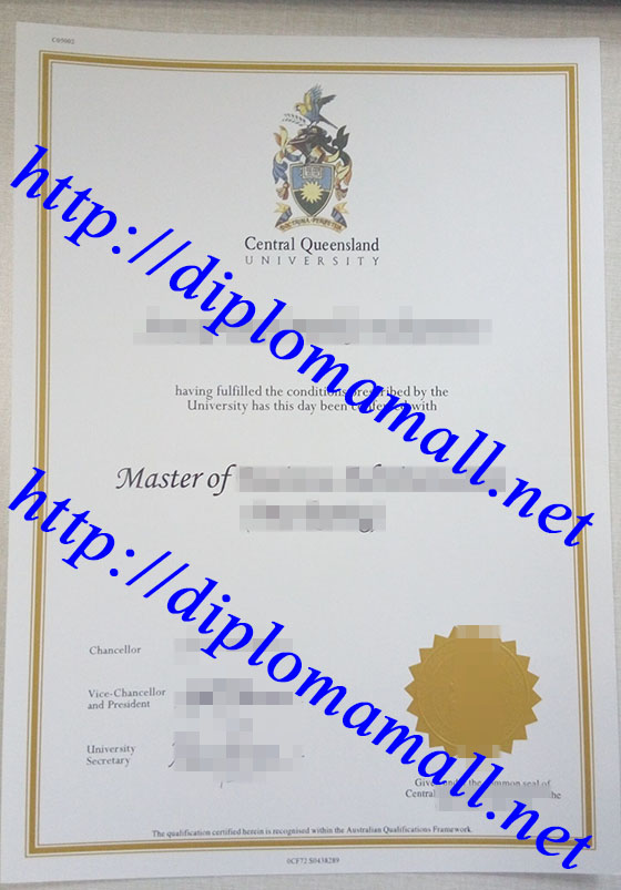 Central Queensland Uuniversity degree