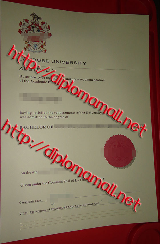 La Trobe University diploma La Trobe University diploma
