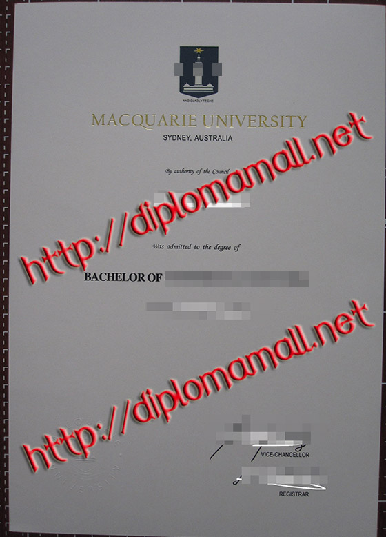 Macquarie University degree