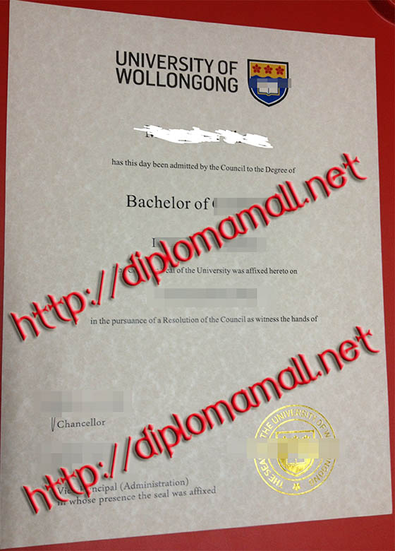 University of Wollongong degree