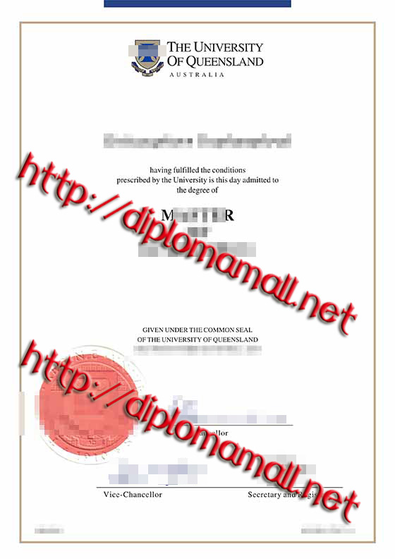 University of Queensland degree