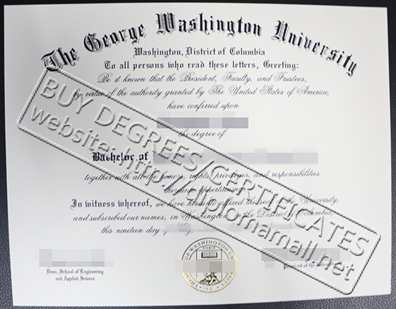 George Washington University(GWU) degree George Washington University(GWU) degree