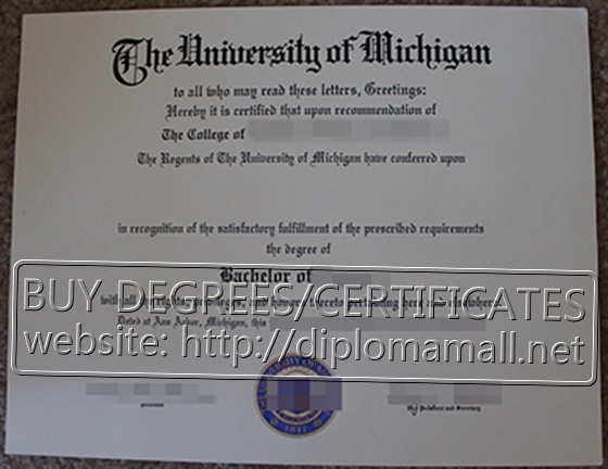 University of Michigan degree University of Michigan degree