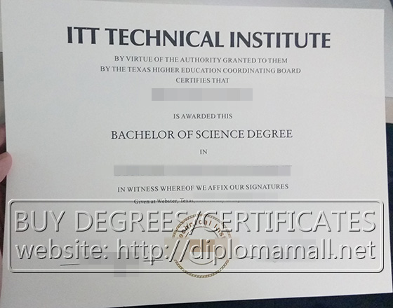 ITT Technical Institute degree