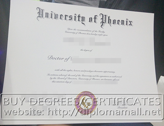 University of Phoenix degree University of Phoenix degree