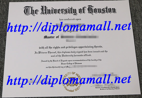 University of Houston degree