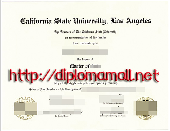 California State University, Los Angeles degree California State University, Los Angeles degree
