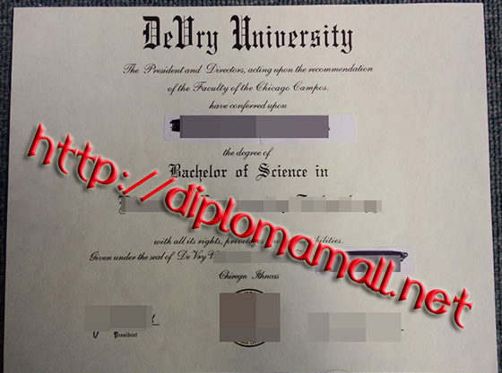 DeVry University degree DeVry University degree
