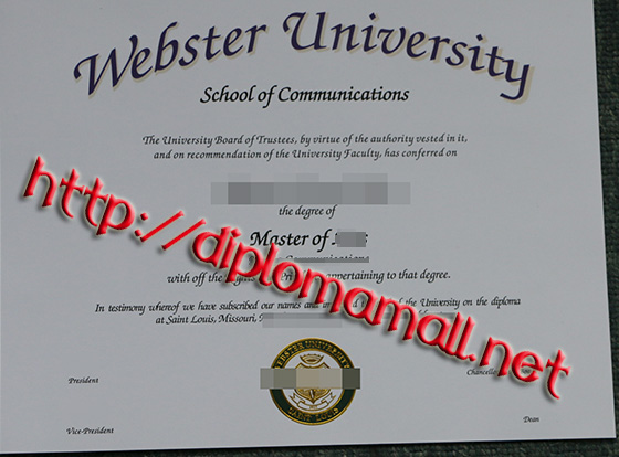 Webster University degree