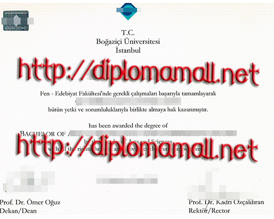 Boğaziçi University degree Boğaziçi University degree