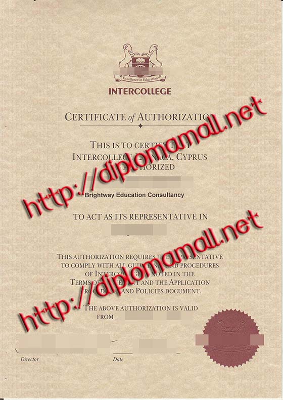 INTERCOLLEGE degree INTERCOLLEGE degree
